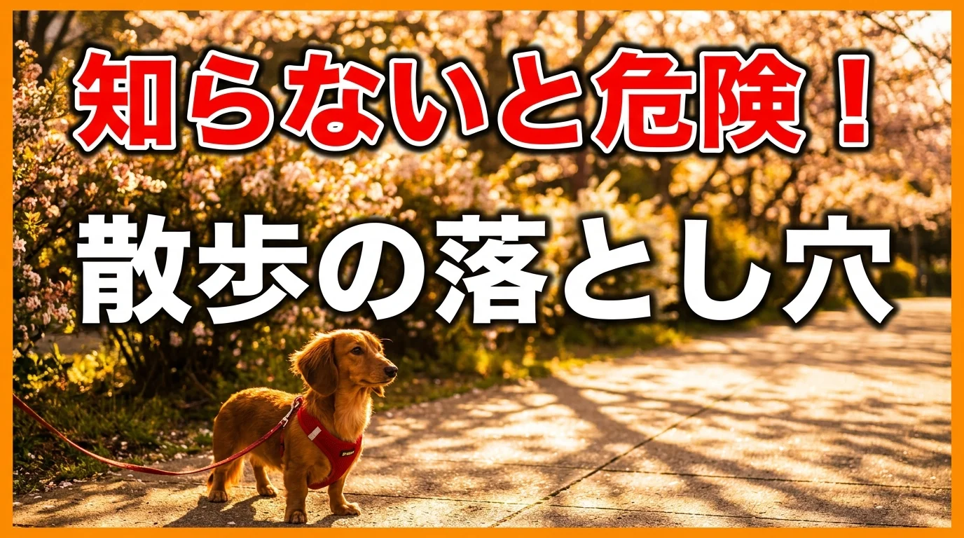 ダックスフンドの散歩マナーと安全対策:飼い主が知っておくべき注意点